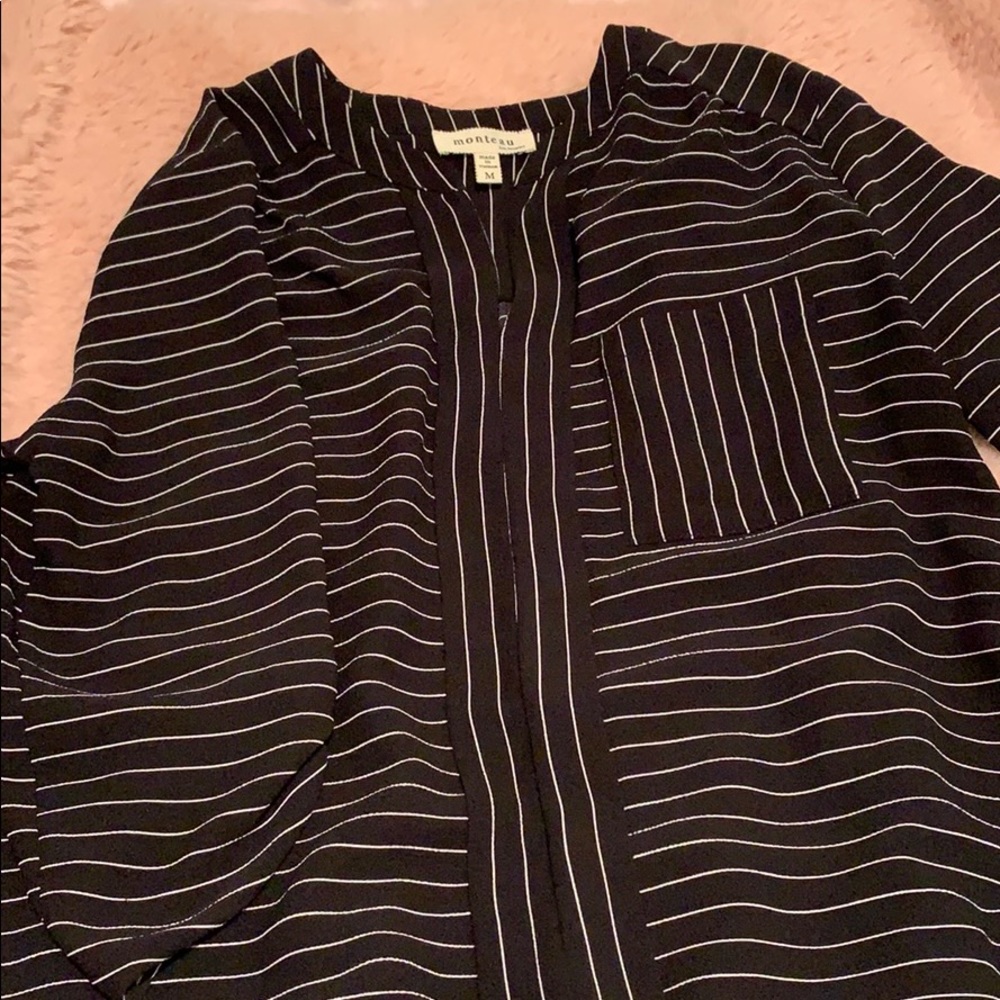 Black dressy shirt